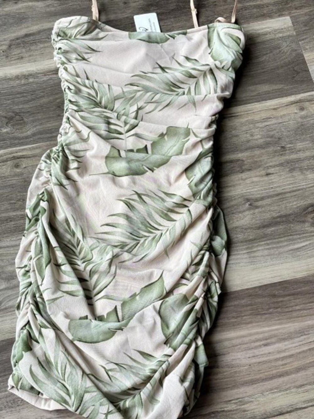 Ruched Mini Dress